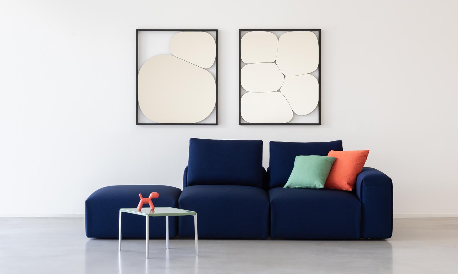 Squash Rectangular Wall Mirror by Magis Accessories